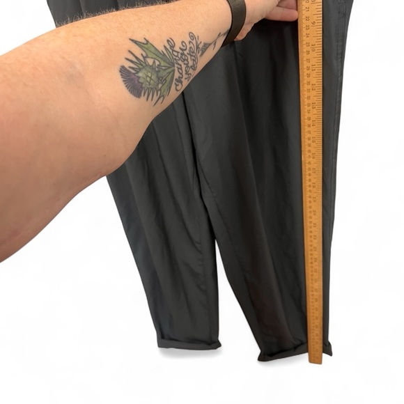 Prana Uptown Jogger Pants Pull-On Lightweight Elastic Waist Gray Size Medium - Picture 14 of 16